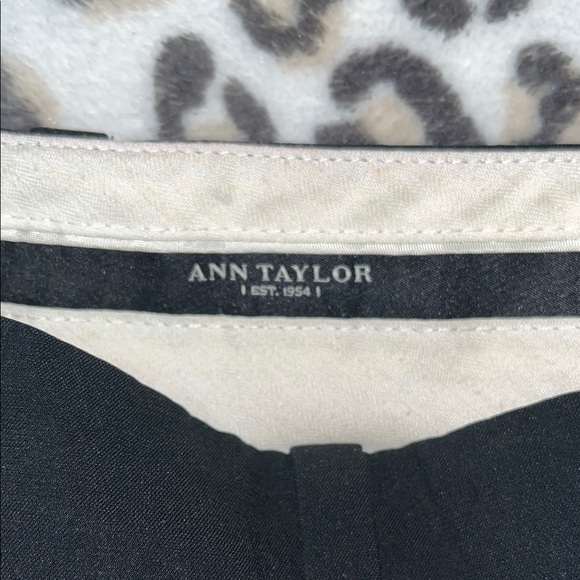 Ann Taylor Black Flare Pants - Picture 2 of 9